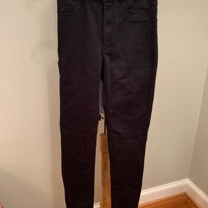H&M Black High Waist Skinny Jeans (6)
